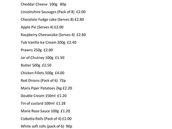 Maths 2 Chef  A reasoning and problem solving lesson for Year 5