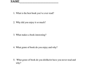 Me and my life of reading