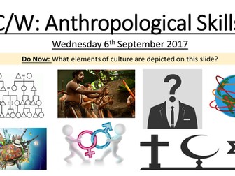 Social Anthropology Engaging Lesson/Introduction