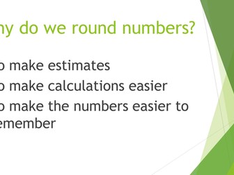 Rounding Numbers