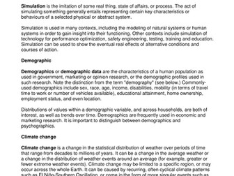 International Baccalaureate – ITGS – Strand 2 - SL/HL – Environment