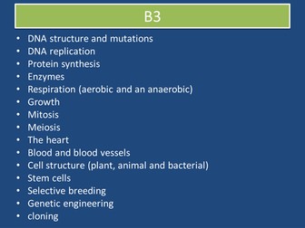revision slides for c3, p3 and b3