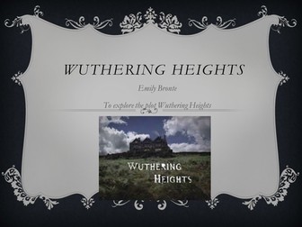 Gothic Literature- Wuthering Heights'