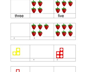Year 1 White Rose counting objects and numicon