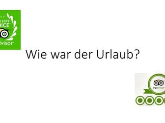 Wie war der Urlaub?