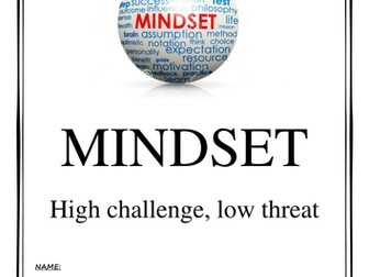 Year 9 Mindset and Resilience booklet (PSHE)