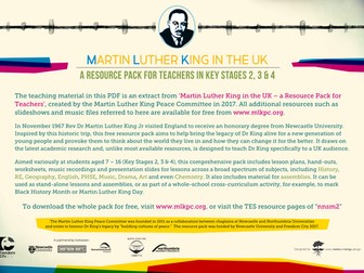 Martin Luther King in the UK: beyond the harmless hero