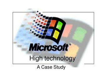 High technology location case study. Geography