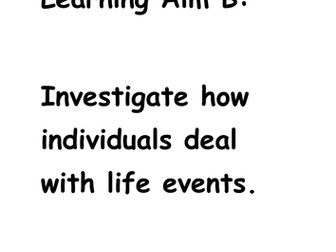 BTEC Level 2 Tech Award Health and Social Care