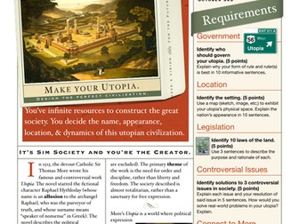 Create Your Own Utopia