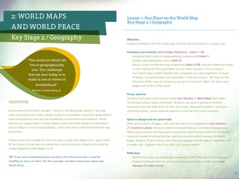 World Maps and World Peace