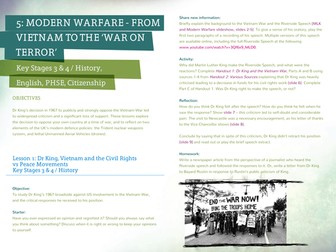 Civil rights and the peace movement