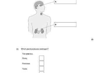 AQA B11: Hormonal Control (Trilogy content only)