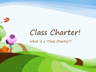 Settling in and class charter lesson