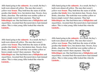 Reciprocal Reading - Clarify unknown words - Worksheet