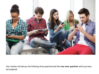 La technologie photocard and suggested additional questions