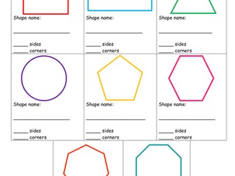 2D shape properties - Year 1