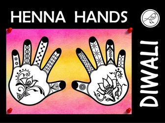 Diwali - ‘Henna Hands’ art activity