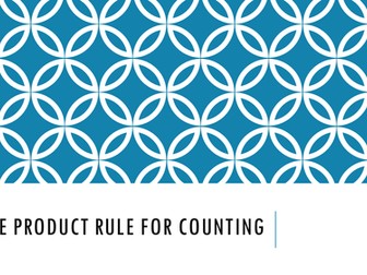 Product rule for counting