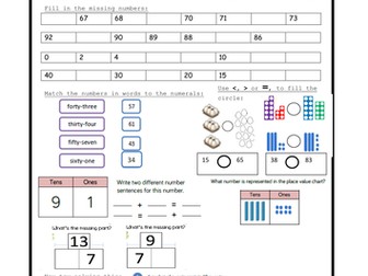 Year 2, week 1 place value
