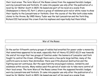 AQA 1c Henry VII Lesson 2