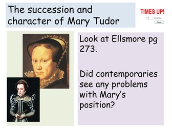 AQA 1C Mary I Lesson 1