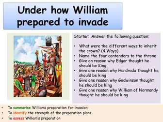 GCSE 9-1 AQA Norman depth study Lesson 4