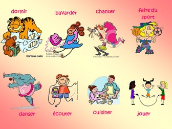 French infinitive verbs
