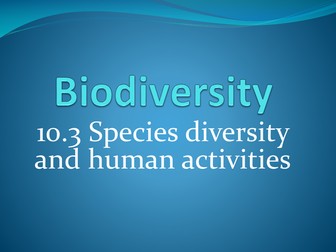 AS Biology_Biodiversity lesson 3-5