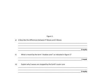 Seismic Waves GCSE Physics 9-1 Long Question