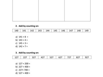 Year 3 Block 2 Addition and Subtraction - Week 1