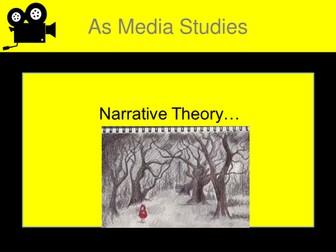 Narrative Theory AS Media Studies