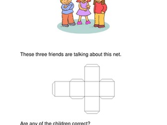 Cube Net Problem Solving