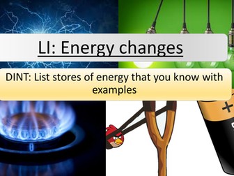 Stores and pathways of energy