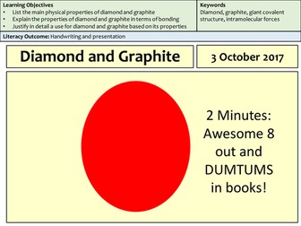 GCSE Chemistry Diamond and Graphite