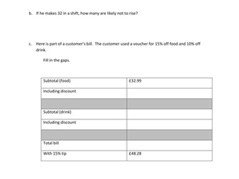 Functional Skills Maths Level 2 Exam Style Questions Revision