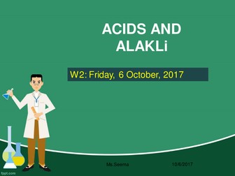 Acid and Alkali for KS3