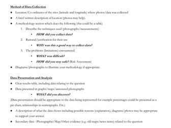 Geographical Enquiry - Security
