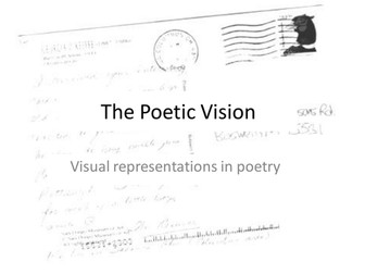 Visual Imagery in Poetry (A Martian Sends a Postcard Home)