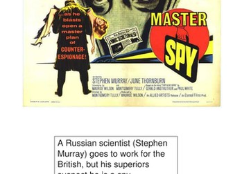 Y7 Creative Writing - Spy Fiction