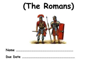 Year 7 Homework Booklet Roman Britain