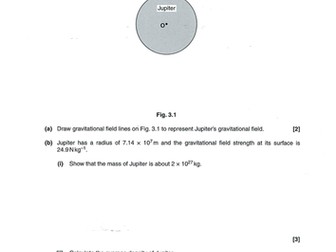 Gravitational fields resources - differenciated
