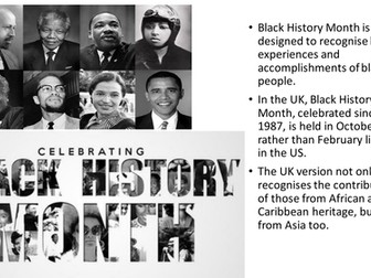 Black History Month Assembly/Lesson