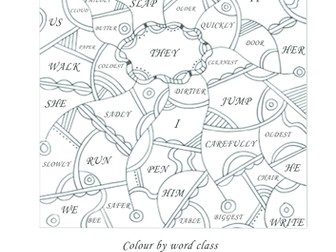 learning word classes activity