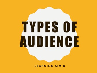 Audience Types