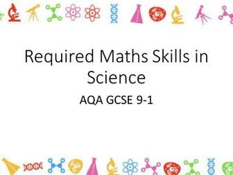 Numeracy skills in Science