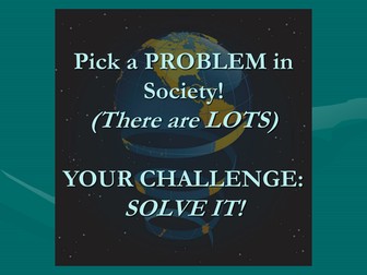 Solve the World's Problems competition / assessment