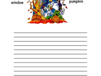 Key Stage 1 writing prompts with word banks X 8