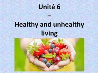Healthy and unhealthy lifestyles AQA GCSE Unit 6