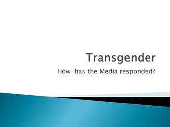 The Media coverage of transgender with particular reference to Caitlin Jenner